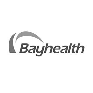 Bayhealth black and white logo