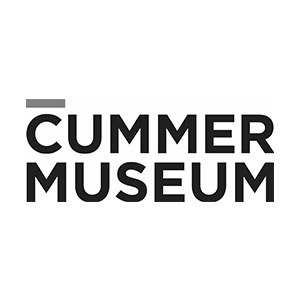 Cummer Museum black and white logo