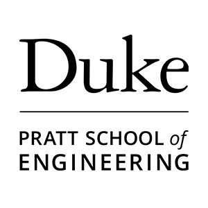 Duke Pratt School of Engineering black and white logo