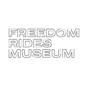 Freedom Rides Museum black and white logo