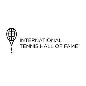 International Tennis Hall of Fame black and white logo