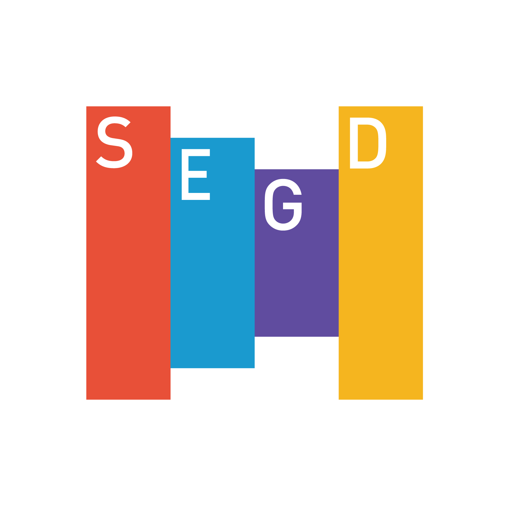 SEGD color block logo